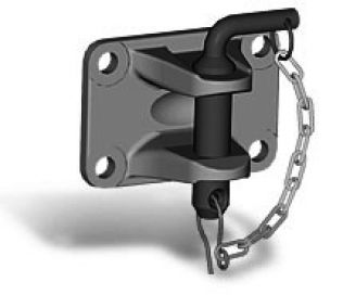 Abschleppkupplung - 404417.001 - Flanschkugel