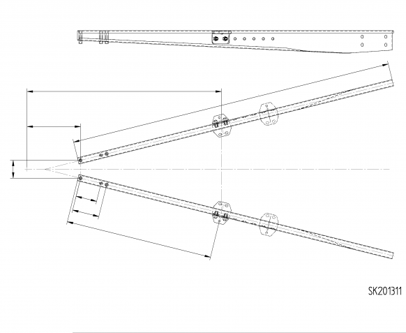Zugholme ZHL20 - 205937.002 - Zugholme