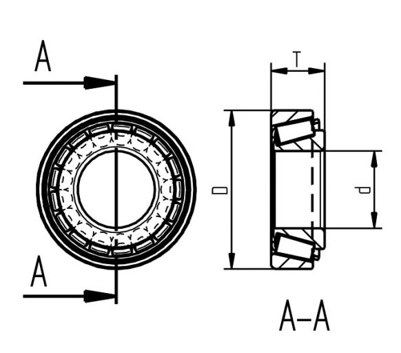 Kegelrollenlager Ø42mm - 406144.001 - Lager