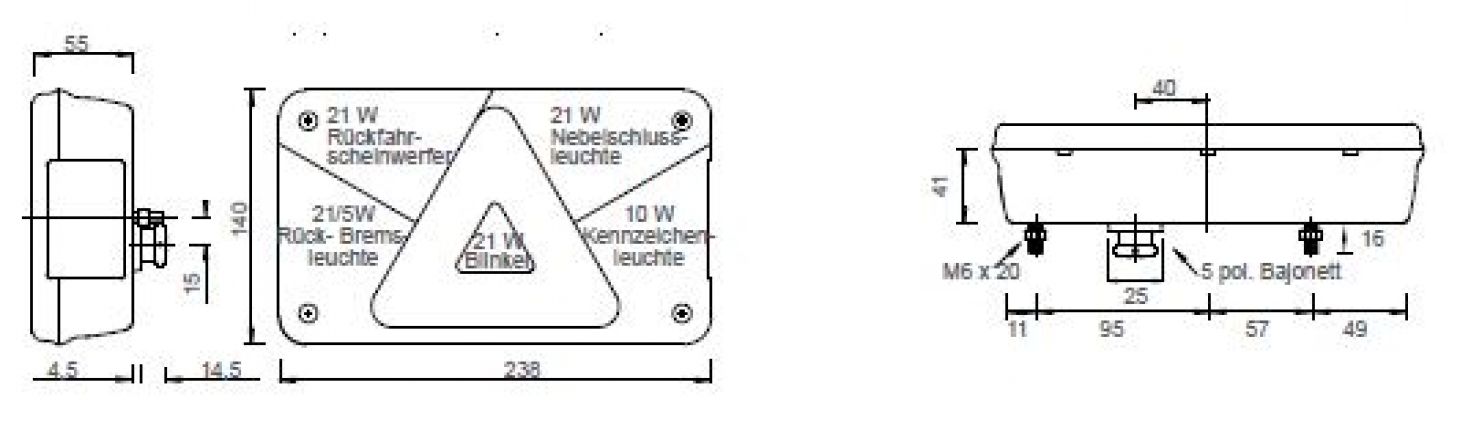 Multipoint 5 - 411511.002 - Heckleuchten