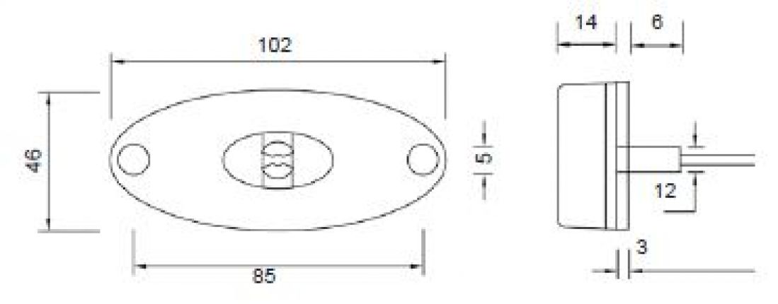 Flatpoint 2 LED - 416106.001 - Positionsleuchten