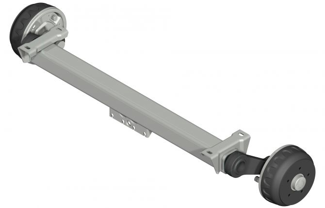 Achse "gebremst" - B308144735 - Achsen gebremst